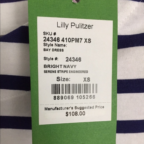NWT Lily Pulitzer Bay Dress - Picture 2 of 4